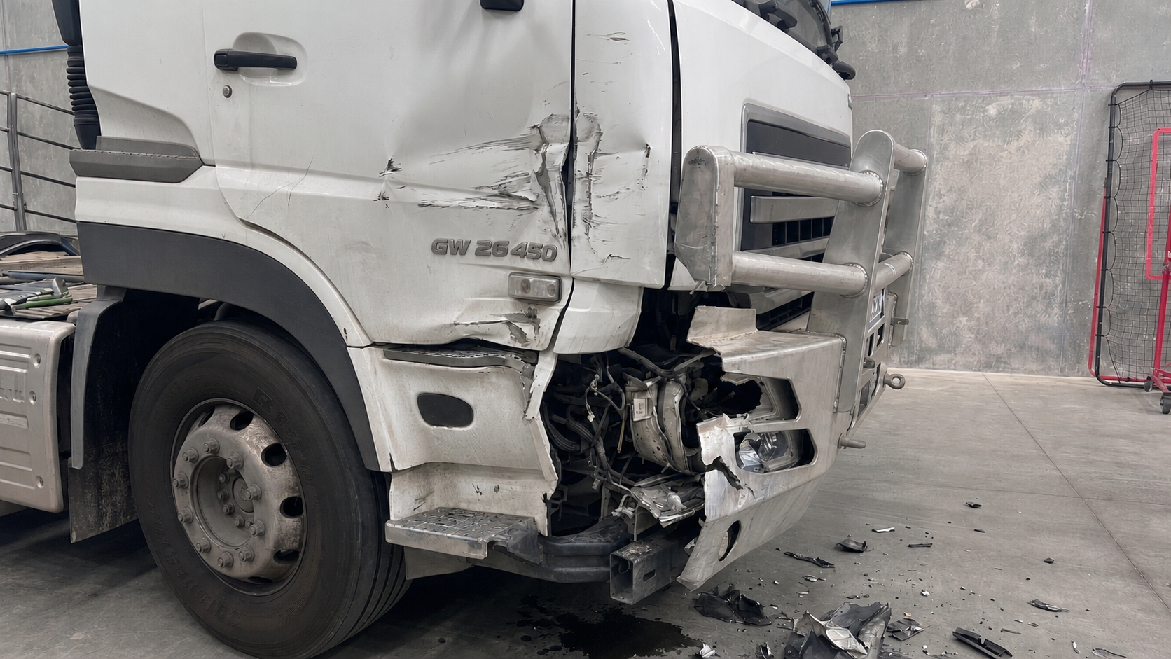 Heavy vehicle repairs workshop