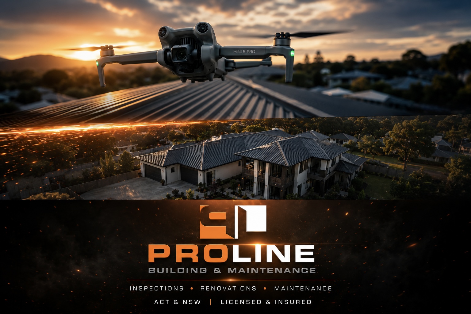Proline drone roof and building inspection