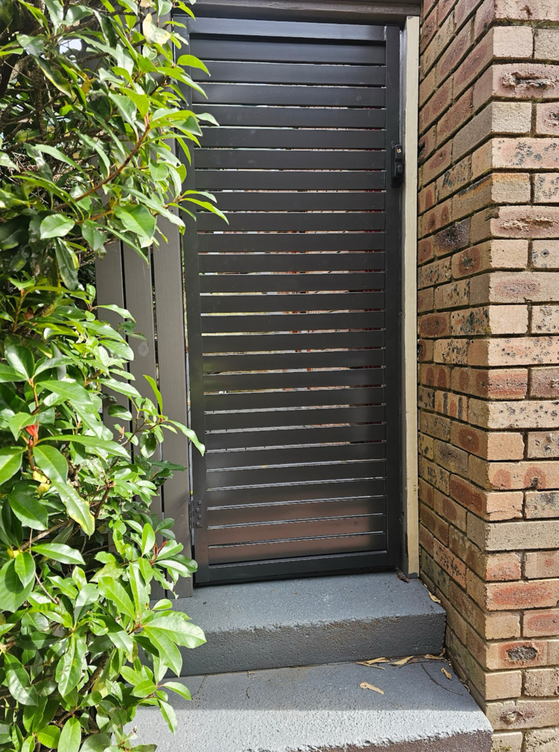 Premium privacy screen installation