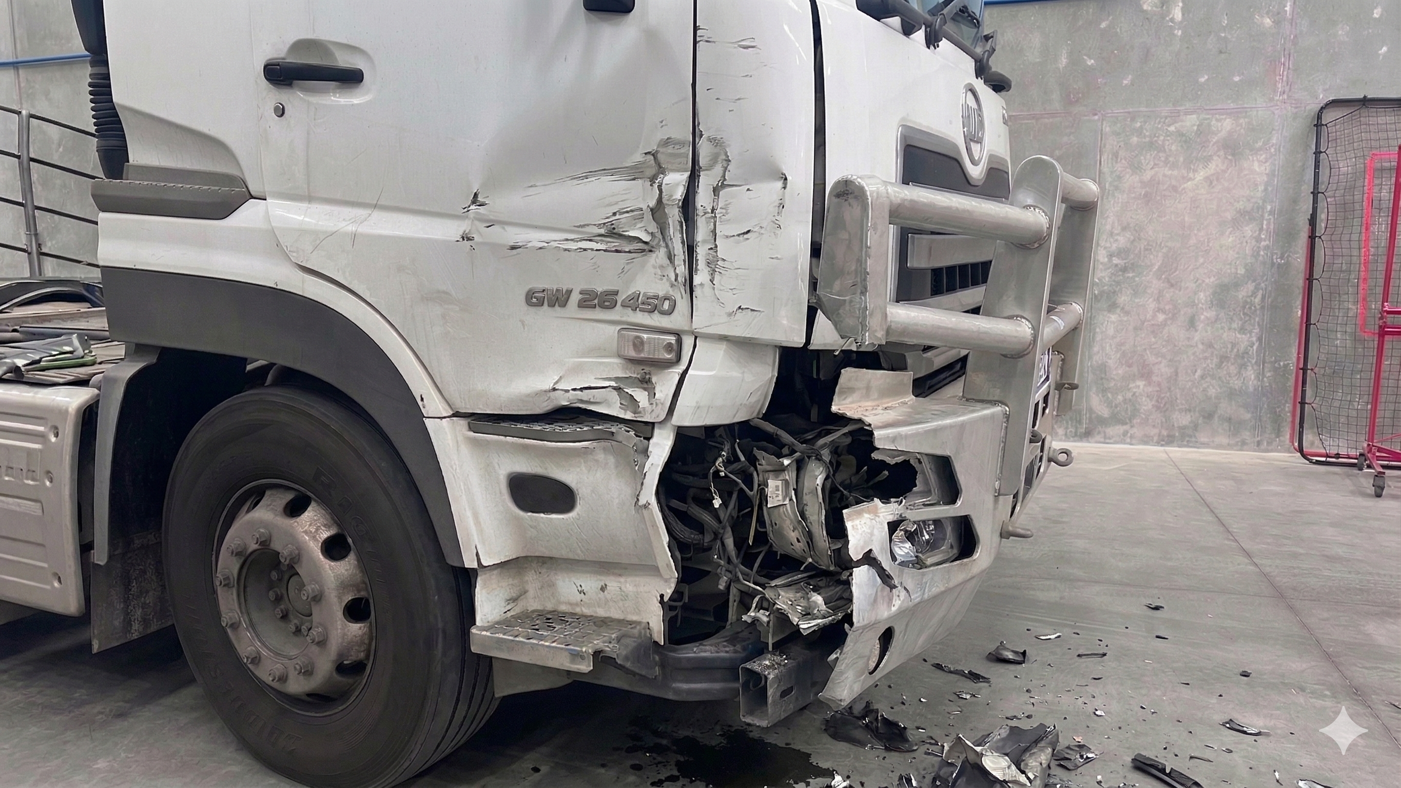 Heavy vehicle repairs and truck body repairs at Vitra Auto Bodies Melbourne